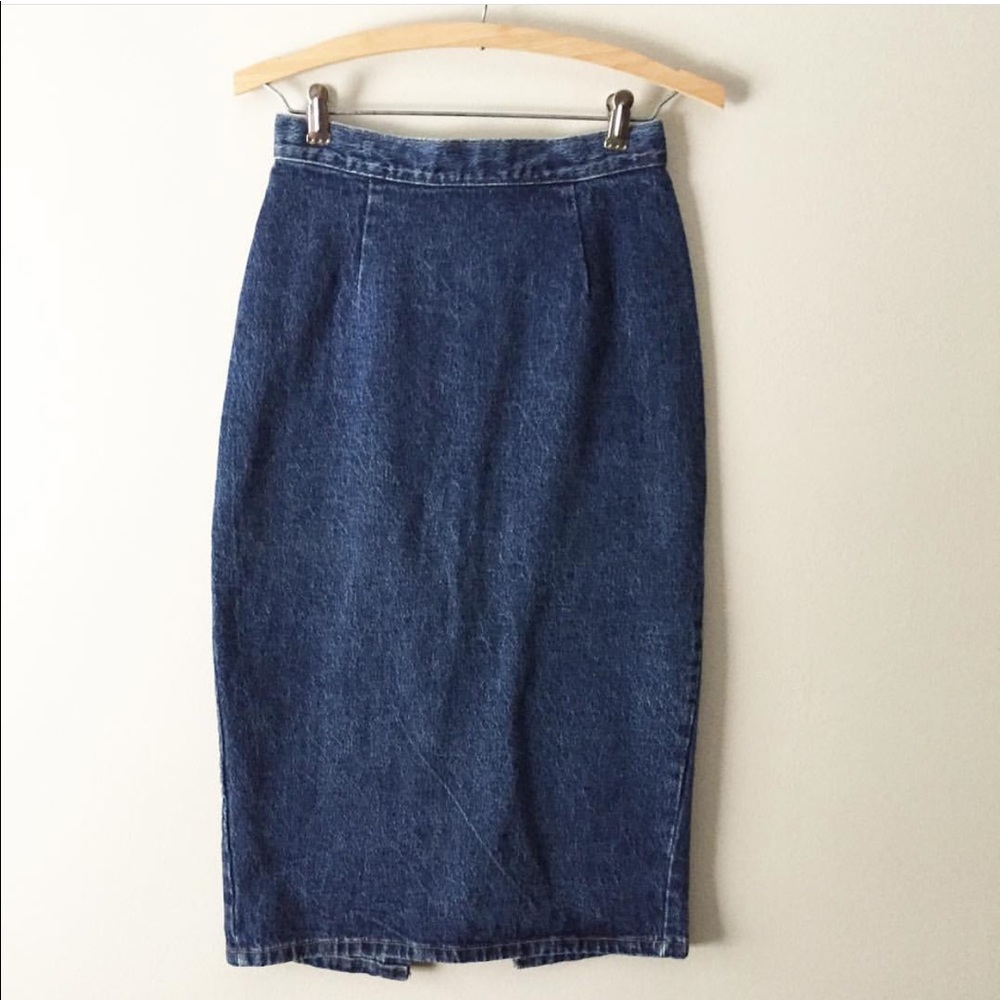 Vintage Denim Skirt